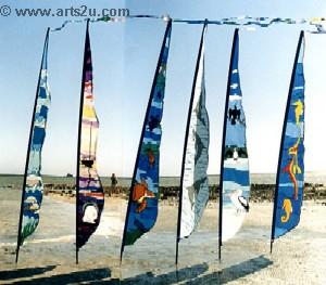 Shark Bay Feather Banners