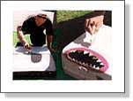 Suitcase Art Mouth