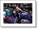 Suitcase Art Outside
